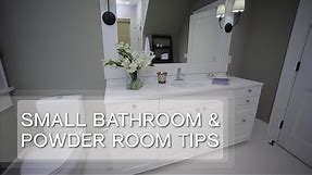 Small Bathroom Design Tips | HGTV