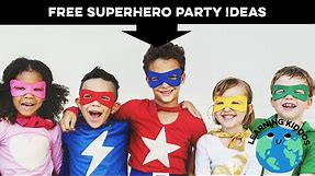 Superhero party decorations - fun ideas for your next kids birthday