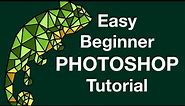 Easy Beginner Photoshop Tutorial - Geometric Animal