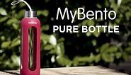Eco-Friendly Refillable Glass Water Bottle | MyBento Pure