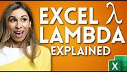 Excel LAMBDA - HOW & WHEN you Should use it