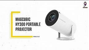 MAGCUBIC HY300 Portable Projector User Manual | Setup and Safety Instructions