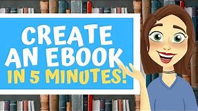 Format and Publish an eBook with Kid's Kindle Book Creator!
