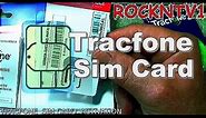TRACFONE (SIM CARD) Install PRE ACTIVATION