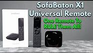 SofaBaton X1 Smart Universal Remote - Setup and Review