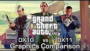 GTA V PC - DirectX 10 vs DirectX 11 - Graphics Comparison (60 FPS)