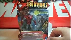 Marvel Universe Iron Man 2 Comic Series Silver Centurion 3.75" Figure Review