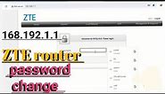 zte router password change || How to change zte wifi password change ||#ztewifi@TechnicalDhrub