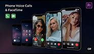 Smart Phone Voice & Video Calls Template For Premiere Pro