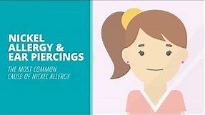Nickel allergy and ear piercings