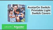 AvatarOn Switch: Unique Light Switch Covers to Personalize Your Living Space | Schneider Electric