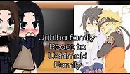 Uchiha family react to The Uchimaki family + Madara and Obito [SasuNaru]