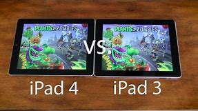 iPad 4th Generation vs 3rd Generation Speedtest & Gaming Performance (iPad 4 vs iPad 3)