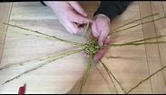 How to make a simple willow basket.