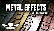 Top 5 Spraypaint Metal Effects - Metallic Spray Paint