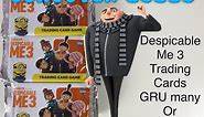 Despicable Me 3 trading cards 33 packs GRU many or GRU little?