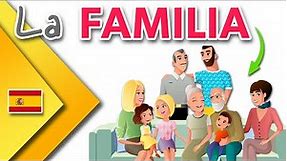 The family in Spanish ✅ (La familia)