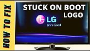 LG TV STUCK ON LG LOGO || LG TV STUCK ON LOGO SCREEN FIX
