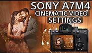 Sony A7M4 Cinematic Video Setting | Shoot Like Pro 🔥