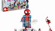 LEGO Marvel Spider-Man Webquarters Hangout 10784 Building Set - Spidey and His Amazing Friends Series, Spider-Man, Miles Morales, and Green Goblin Minifigures, Toys for Boys and Girls Ages 4