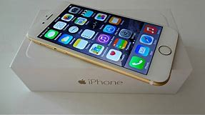 Apple iPhone 6 Unboxing & Hands-On (Gold)