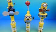 2015 MINIONS MOVIE EXCLUSIVE COLLECTION CANDY TOYS VIDEO REVIEW