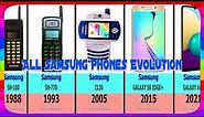 All Samsung Phones Evolution 1988-2021