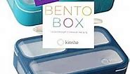 Mini Bento-Box Lunch and Snack Boxes Set of 2 | Small Portion Containers for Kids Boys Girls Toddlers | BPA Free | Navy & Blue