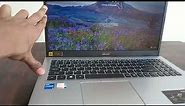 Unboxing Acer aspire 3 laptop/review intel core i5/ 8gb with 512 SSD 11 generation #acerlaptops