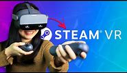 Pico Neo 2 Eye – Wireless SteamVR Streaming Impressions (Beat Saber, Contractors, The Lab)!