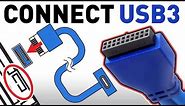 How to Connect the USB 3.0 Front Panel to Your Motherboard (or USB 3.1/3.2)
