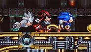 Sonic Mania Plus: Sonic,Shadow and Silver VS Mephiles
