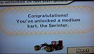 Mario Kart Wii Gameplay: Unlocking The Sprinter