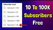 how to increase subscribers on youtube channel - 2023 new