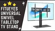 FITUEYES Universal TV Stand/Base Swivel Tabletop TV Stand with Mount for 50 to 85 inch Overview