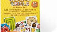 Melissa & Doug Scissor Skills Activity Book With Pair of Child-Safe Scissors (20 Pages) - FSC Certified