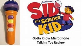 Sid the Science Kid Talking Microphone Review