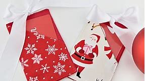 Christmas Gift Card Holder - Free Template - AppleGreen Cottage