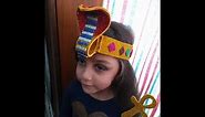 DIY | Craft | How to make | beautiful | َQueen | Pharaoh's | Crown | out of | Foam | Glitter