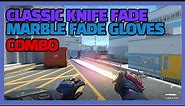 CS2 ★ Classic Knife | Fade & Specialist Gloves | Marble Fade Combo!