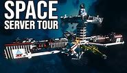 Space Stations & Battle Ships Server Tour - Space Engineers