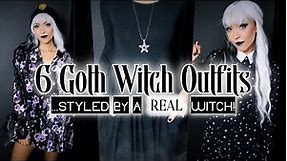 6 Goth Witch Outfits Styled by a REAL witch!