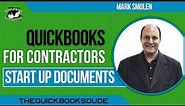 QuickBooks Contractors Proposals, Quotes Document Templates