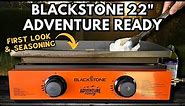 Blackstone Adventure Ready 22in Griddle - First Look, Seasoning, and Bread Test!