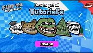 How to get All Tutorial's Trollfaces| Find the Trollfaces Re-memed