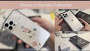 iphone 12 pro max silver unboxing 🍎