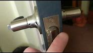 PSA: First-try "lockpicking" a common door handle in under 5 seconds