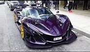 €2.3 Million Apollo IE Hypercar - Crazy Sound and Revs on Road!