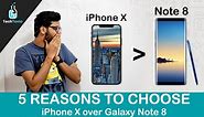 Top 5 Reasons - Why You Should Choose iPhone X over Samsung Ga...