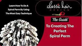 The Guide To Creating The Perfect Spiral Perm